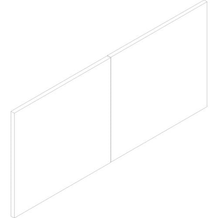 Groupe Lacasse Door, f/ Hutch with Open Back, 36inWx16inDx5/8inH, Niagara LASCANEA72P2A